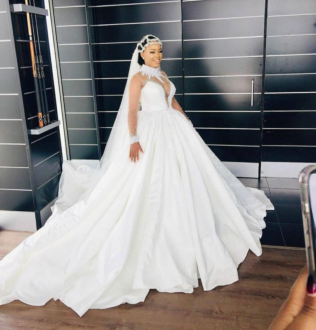 Actress Elizabeth Lulu Michael weds fiancé and Media Mogul Majizzo (Photos)