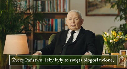 Kaczyński złożył życzenia na Wielkanoc. Nagrał film, w którym mówił o demokracji