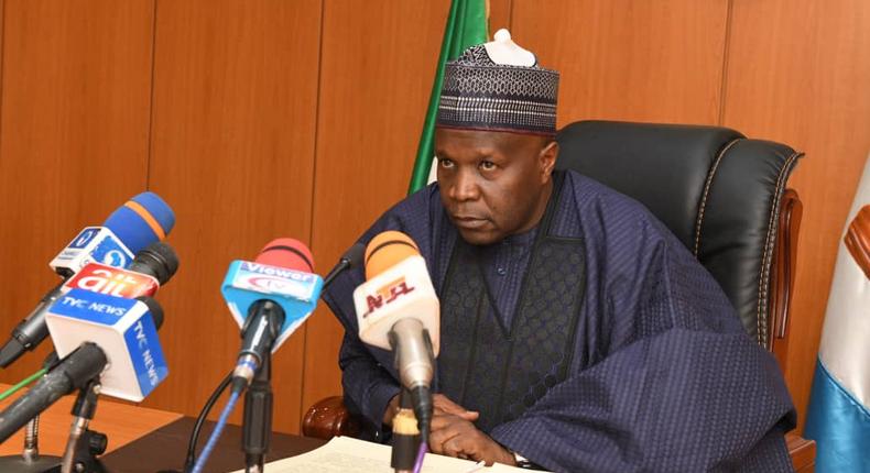 Gombe State Governor, Muhammad Inuwa Yahaya. (tgnews)