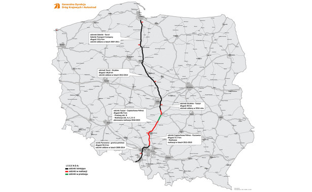 Autostrada A1. Z Gdańska do granicy z Czechami pojedziesz w rekordowym czasie [MAPA i ZDJĘCIA]