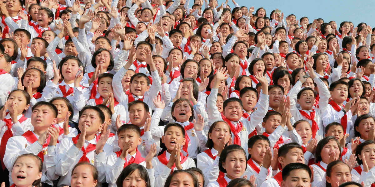 Stunning photos reveal what childhood in North Korea is really like