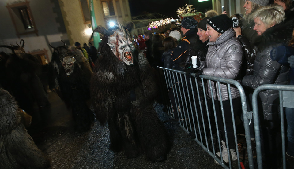 Krampuslauf w Austrii