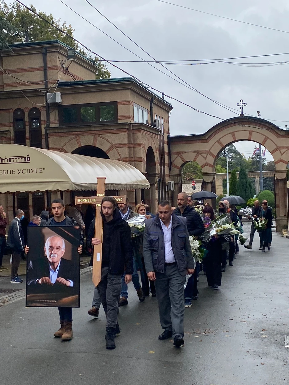 Sahrana Kornelije Kovač