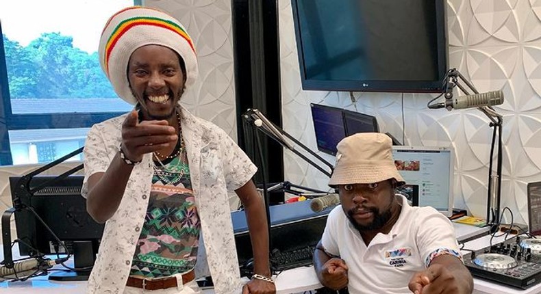 Mbusii and Lion. Radio Jambo presenter Lion Deh hospitalized, appeals for blood donation 