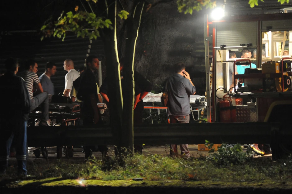 Nesreća se dogodila 3. septembra 2009. pred kraj druge smene