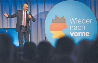 Chadecy Merza kroczą  po władzę w Niemczech