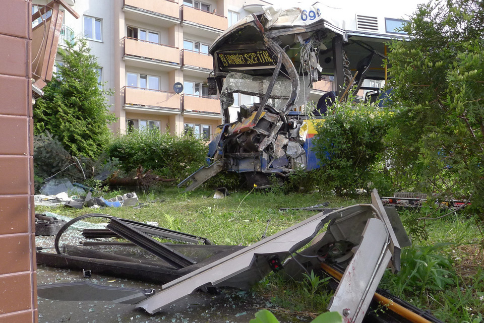 PŁOCK WYPADEK AUTOBUSU