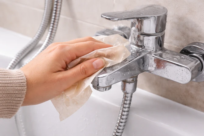 Ribanje kupatila papirom za pečenje