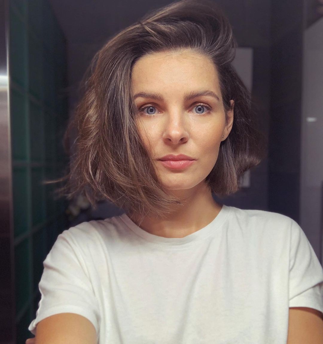 Herečka Monika Szabó.