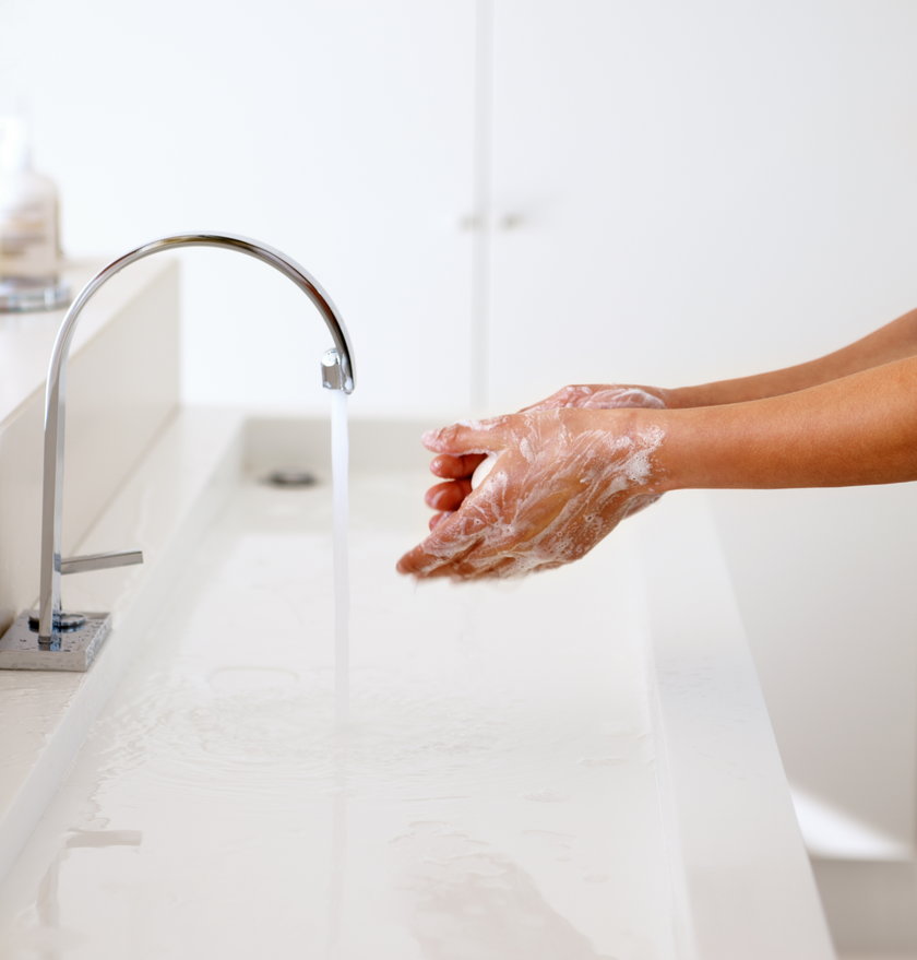 Mycie i suszenie rąk