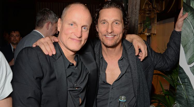 Könnyen lehet, hogy valóban testvérek  Woody Harrelson és Matthew McConaughey Fotó: Getty Images