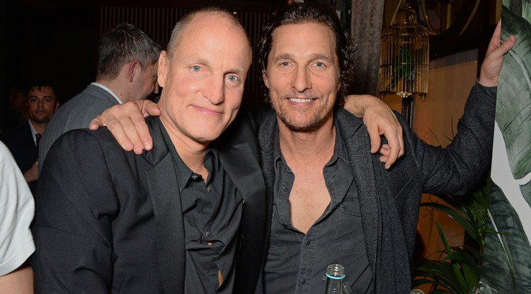 Könnyen lehet, hogy valóban testvérek  Woody Harrelson és Matthew McConaughey Fotó: Getty Images