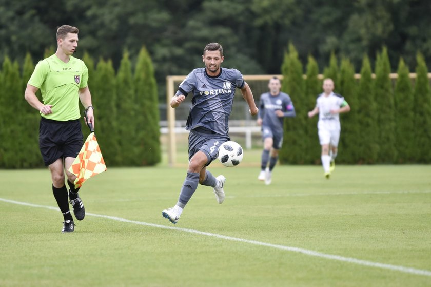 Pilka nozna. Sparing. Legia Warszawa - Gornik Leczna. 30.06.2018