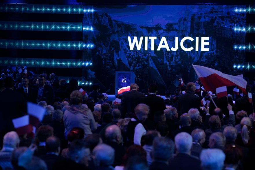 Konwencja Prawa i Sprawiedliwości w hali Transcolor w 2018 r.
