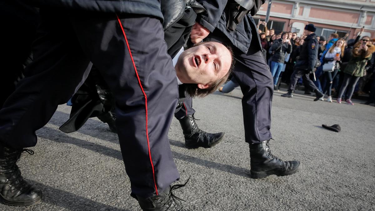 Moskwa demonstracja
