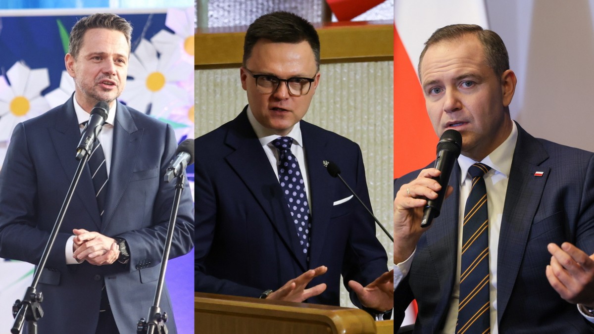 Rafał Trzaskowski, Szymon Hołownia, Karol Nawrocki