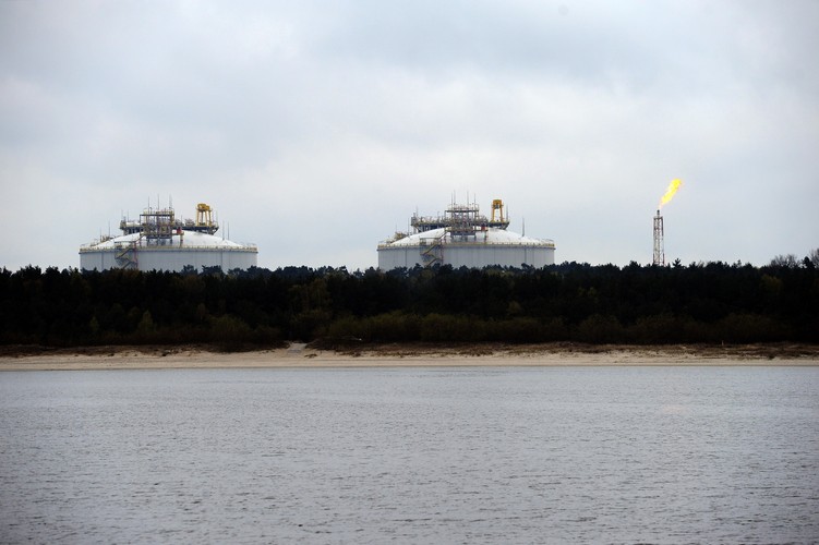 Terminal LNG w Świnoujściu 
<br><br>fot. (zuz) PAP/Marcin Bielecki