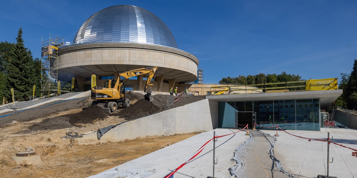 Planetarium Śląskie w Chorzowie. 