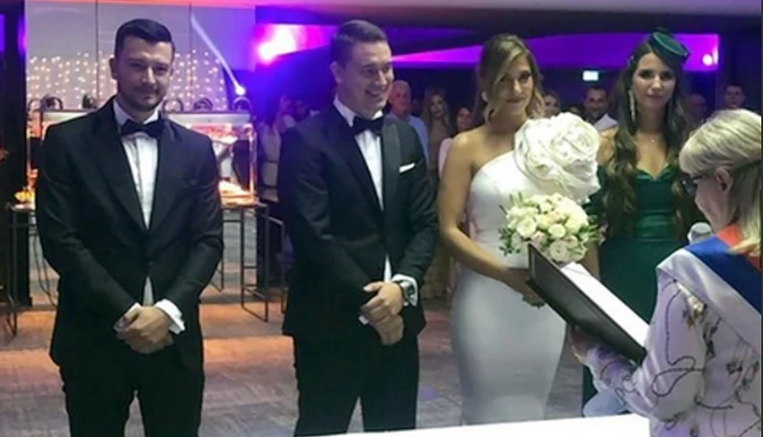 Anđela Đurašković sa mužem