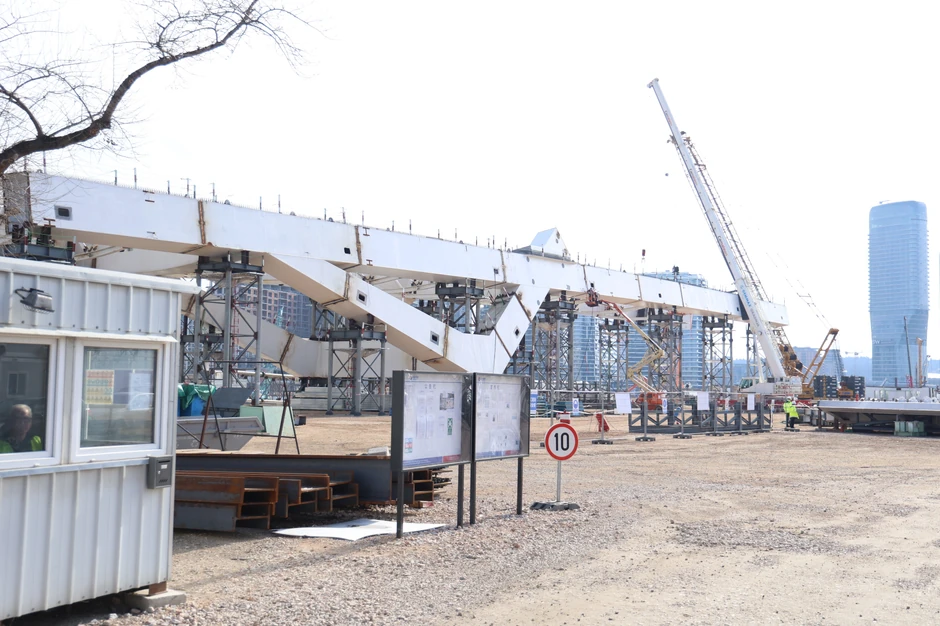 Novi most preko Save: Izgradnja u toku