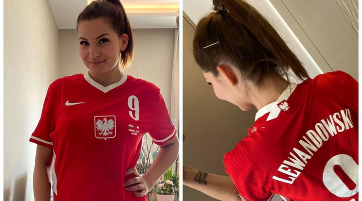 Kalmár párja, Karolina posztolta közösségi oldalán ezt a fotót. /Fotó: Instagram