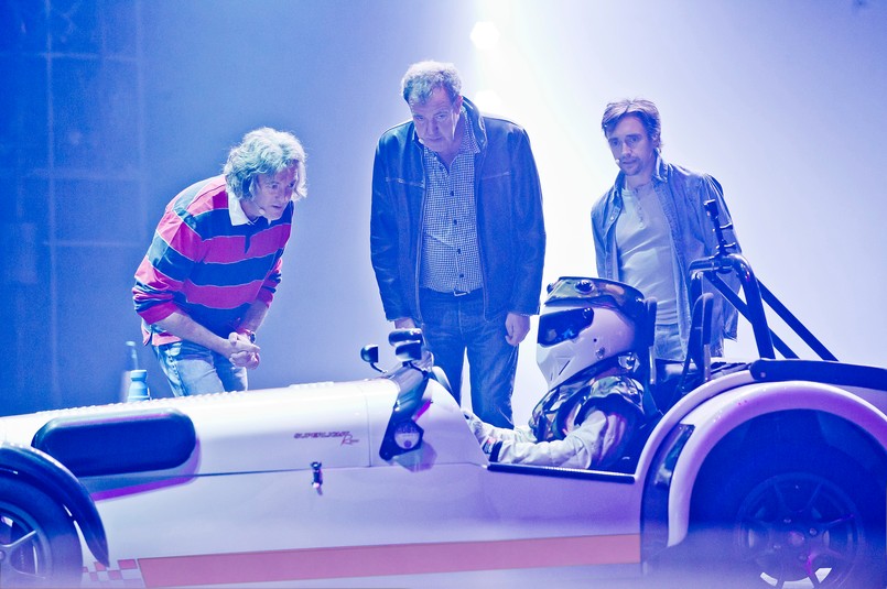 James May, Jeremy Clarkson, Richard Hammond i Stig