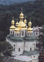 Ławra Peczerska w Kijowie, zespół klasztorny, jeden z najważniejszych centrów kultowych prawosławia.