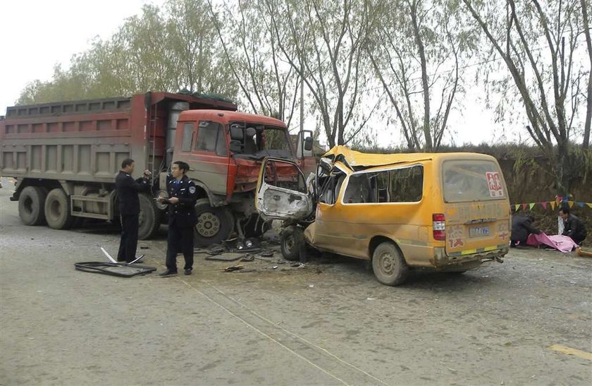 Tragedia. 17 przedszkolaków zginęło w wypadku