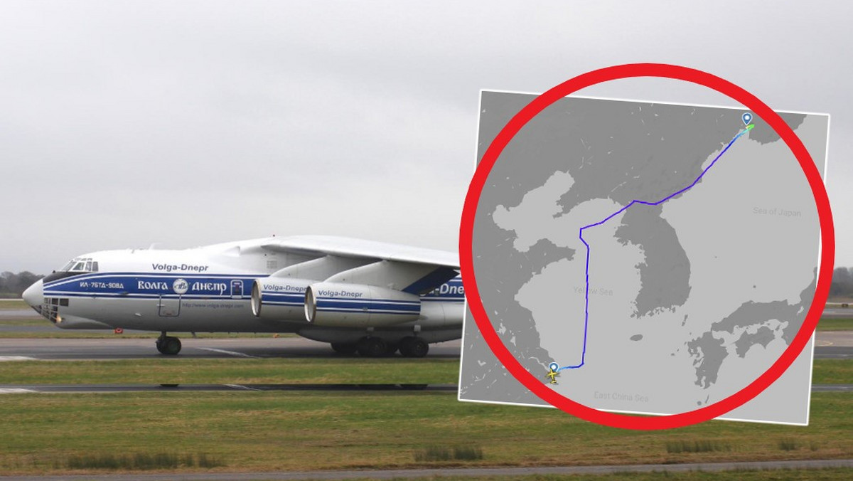 Rosyjski samolot wleciał w przestrzeń powietrzną Korei Północnej w trakcie próby rakietowej