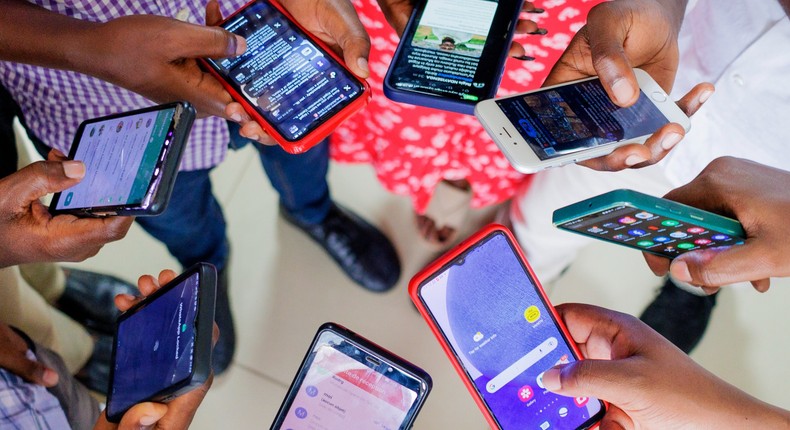 Top 5 African countries with the highest number of mobile phones