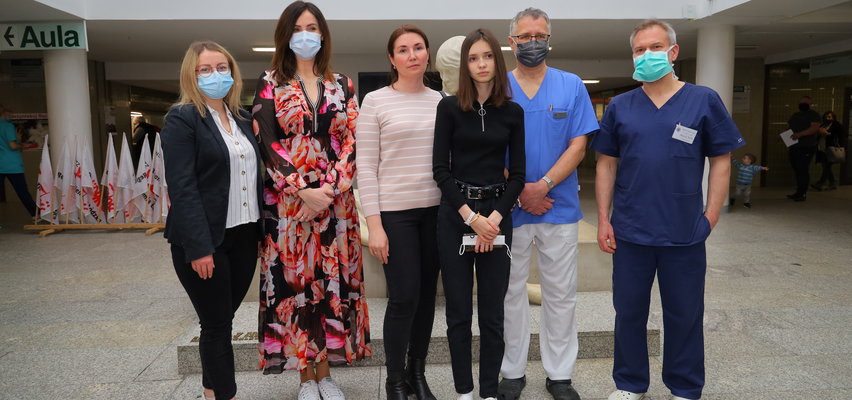 Kardiochirurg z Odessy powiedział: - Jedź do Polski. Jest szpital, gdzie uratują twoją córkę. Lekarze z ICZMP w Łodzi wszczepili zastawkę serca Natalii z Ukrainy