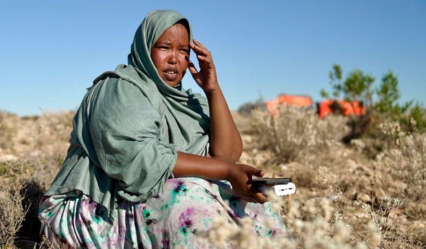 Muna Ali Dahir je jedna od retkih žena koje se bore u sklopu Puntlandskih odbrambenih snaga | Foto: BBC/Amensisa Ifa