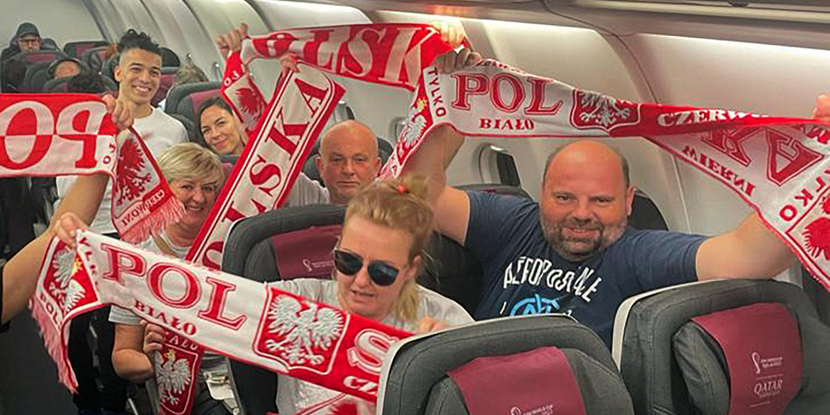 — Polska, Biało-Czerwoni! Polska, Biało-Czerwoni! - nasi kibice tysiącami wyruszyli do Kataru!