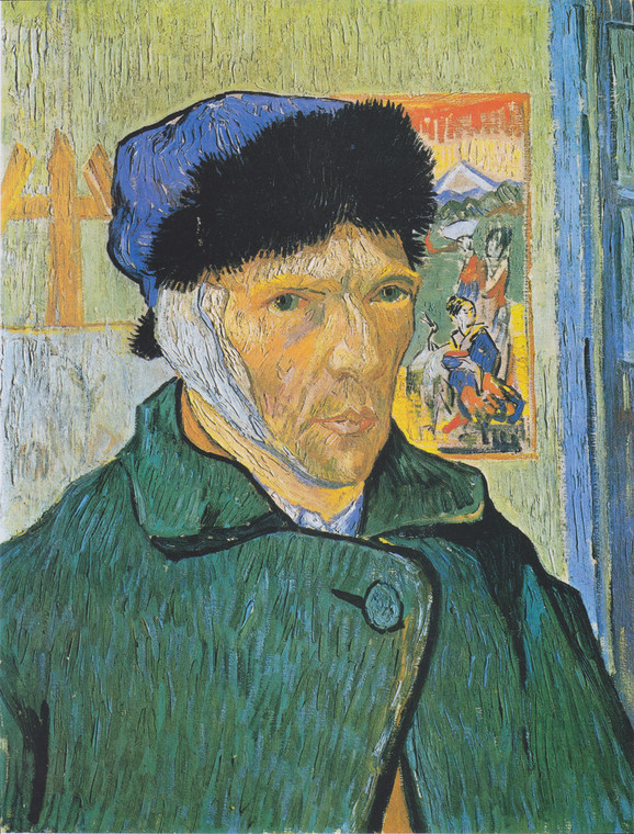 Vincent van Gogh - "Autoportret z zabandażowanym uchem" (1889)
