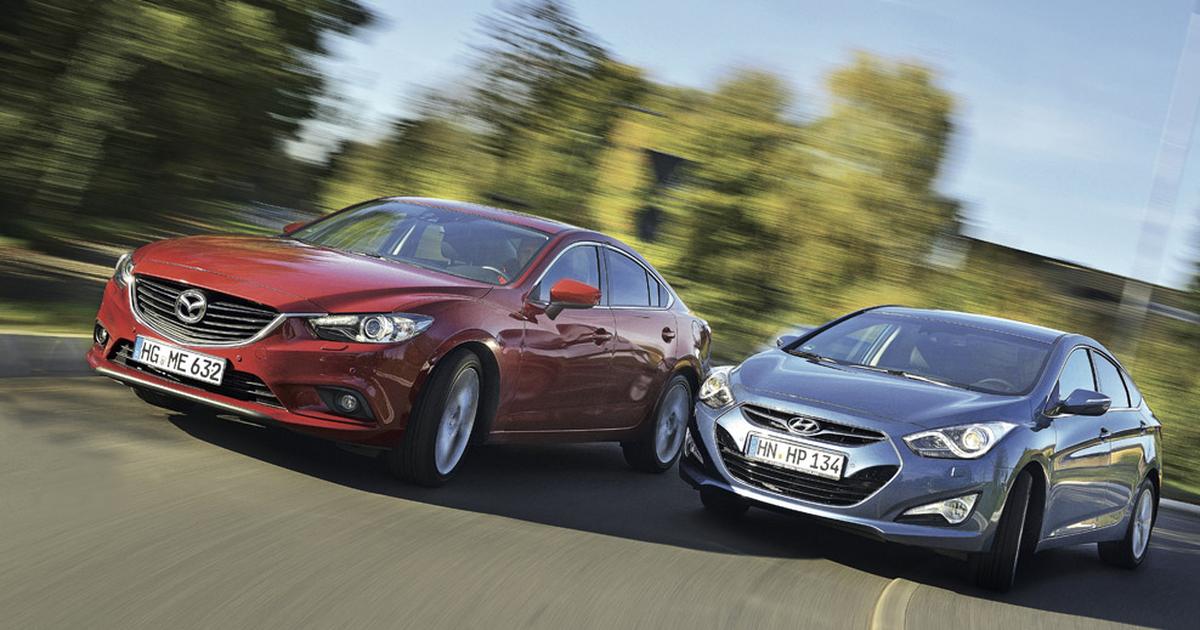 Nowa Mazda 6 kontra Hyundai i40