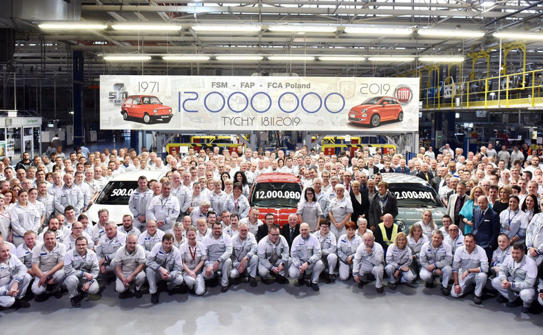 Nowy rekord FCA w Polsce. 12 milionów samochodów i