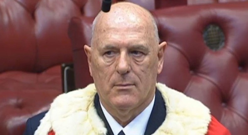 Conservative Party donor Peter Cruddas is sworn in to the House of Lords at a ceremony of introduction at the House of Lords, London. Picture date: Tuesday February 2, 2021
