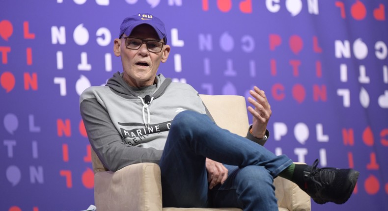 The Democratic strategist James Carville.Jason Kempin/Getty Images for Politicon