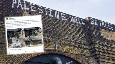 Atak na koszerną restaurację w Londynie i propalestyńskie graffiti. Burmistrz reaguje