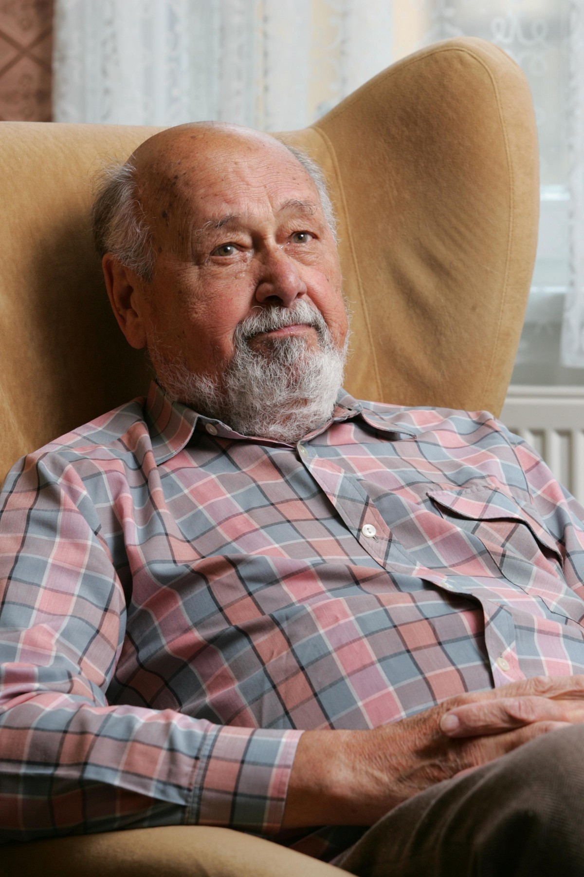 Český herec František Řehák.