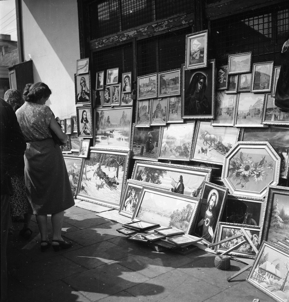 Bazar Różyckiego w latach 50.