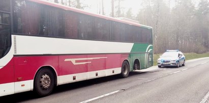 Takim autobusem wyjechał na ulicę. Policjanci przecierali oczy ze zdumienia