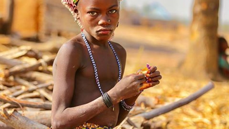 A Kambari tribe girl [imgrum]