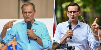 Tusk nabija się z Morawieckiego. Wrzucił wymowne zdjęcie