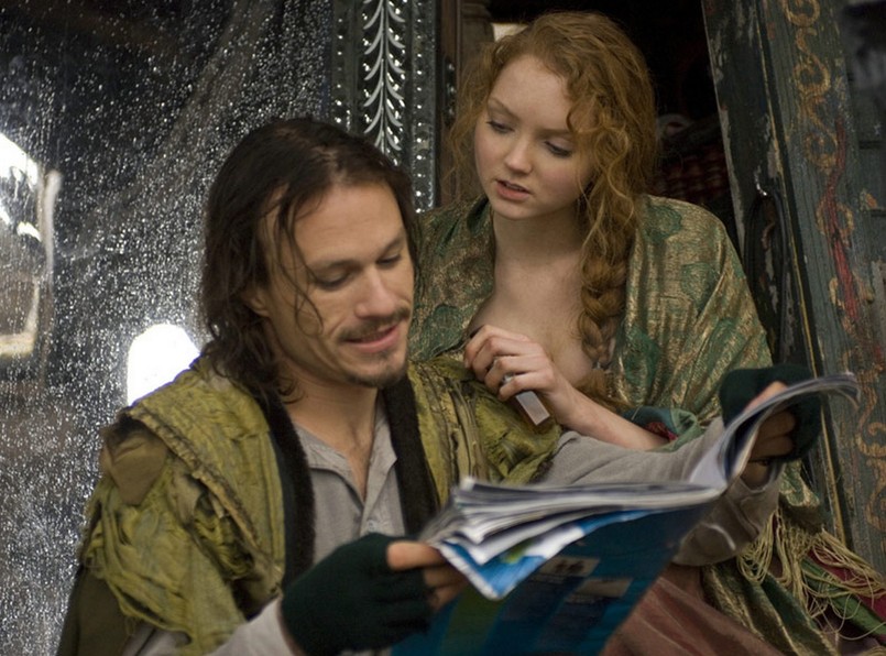 Heath Ledger i Lily Cole w filmie Terry'ego Gilliama "Parnassus"