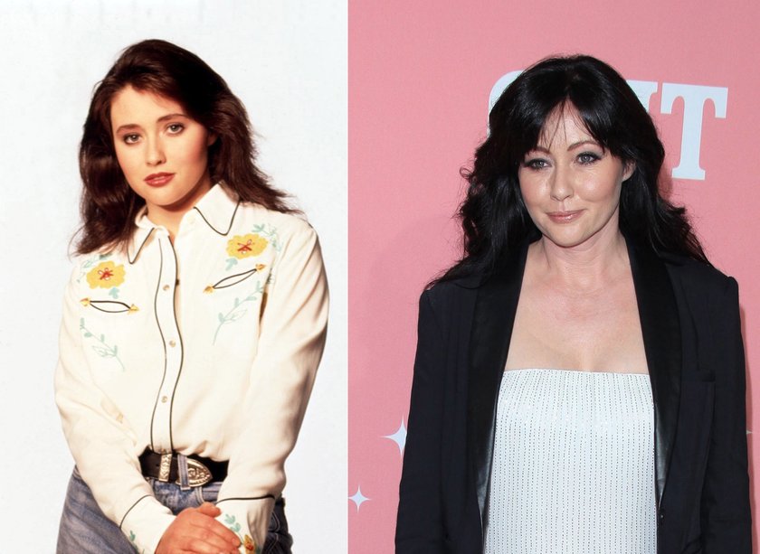 Shannen Doherty kiedyś i dziś