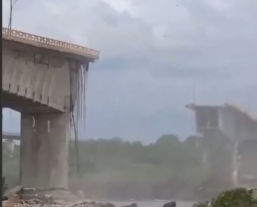 Sruđio se most u Brazilu