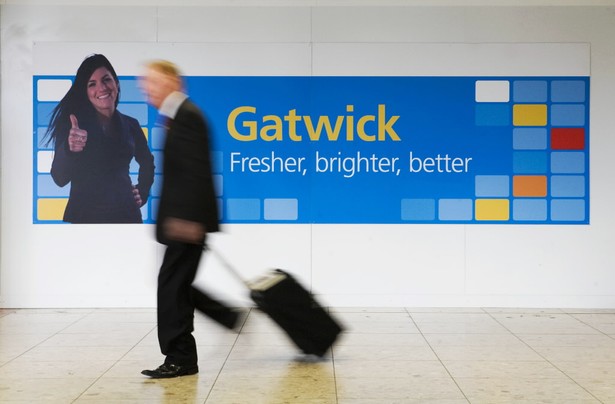 Gatwick, drugi pod względem wielkości port lotniczy Londynu, został sprzedany. Fot. Bloomberg