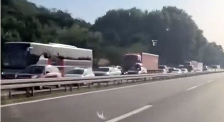 Lančani sudar posle isključenja Smederevo u smeru ka Nišu