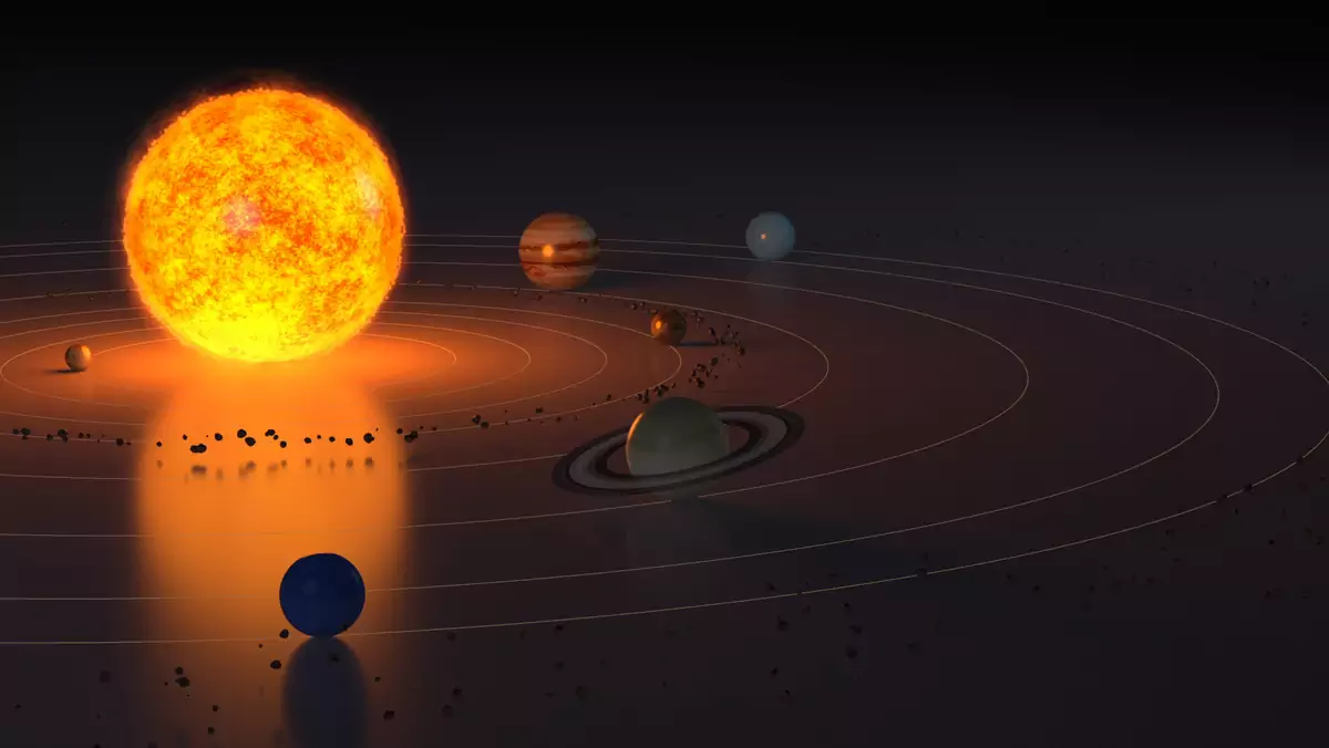 "Obca" planeta może być uwięziona przez Słońce